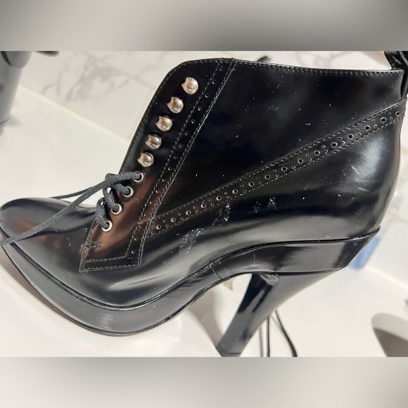 Burberry Prorsum Patent Leather Booties - Picture 12 of 12